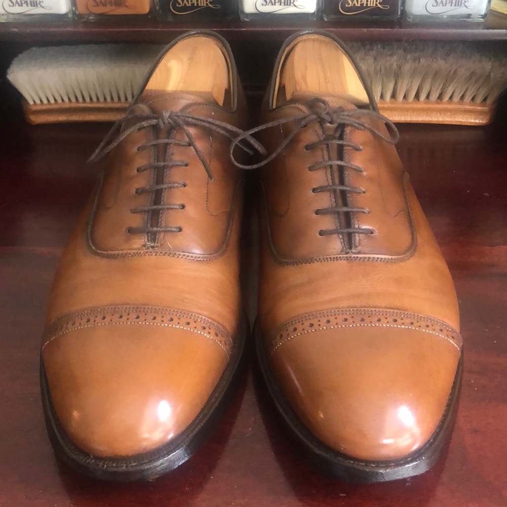 J&M Vtg. Aldrich II Captoe Oxford. Made in the USA